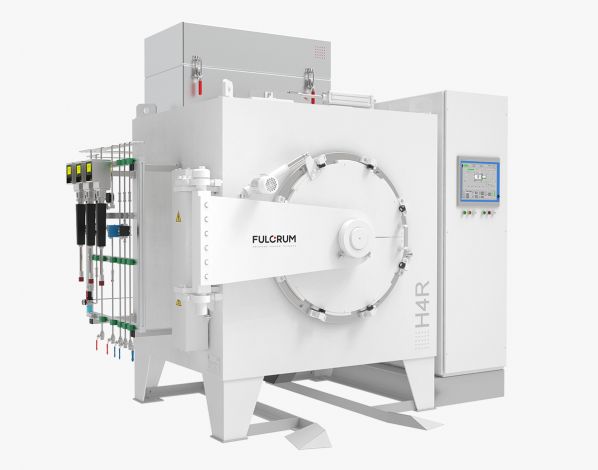 Pre-evacuated retort furnace, with gas process supply system – Nitrogen & Ammonia