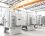 Protective gas supply system in an atmosphere tempering furnace