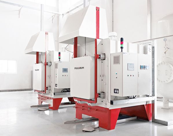 Installation of atmosphere tempering furnaces