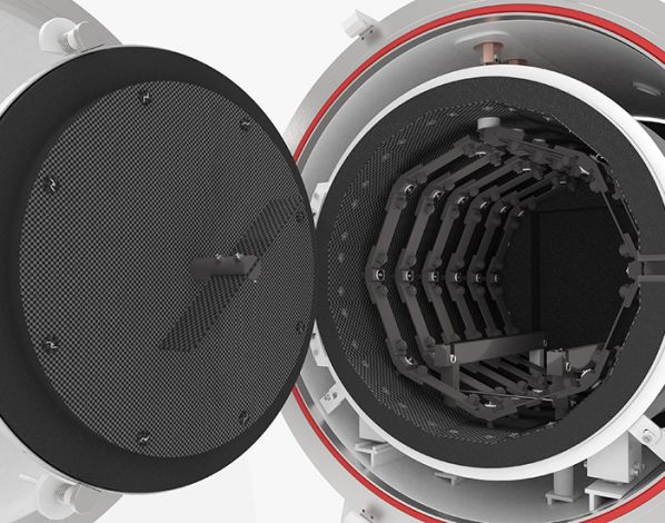 Hot Zone of a Two-chamber Fulcrum Vacuum Furnace