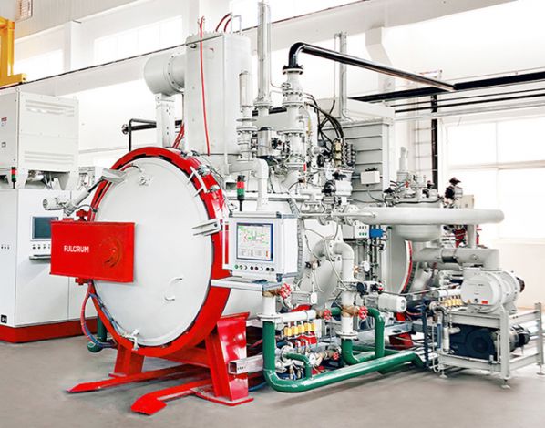 Installation of a Fulcrum Three-chamber 25 bar Gas Quenching Vacuum Furnace
