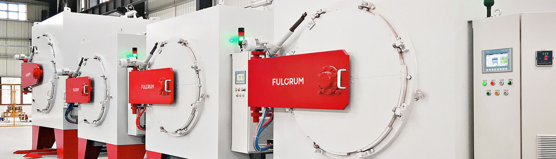 Fulcrum Pre-evacuated Retort Furnaces for tempering & nitriding